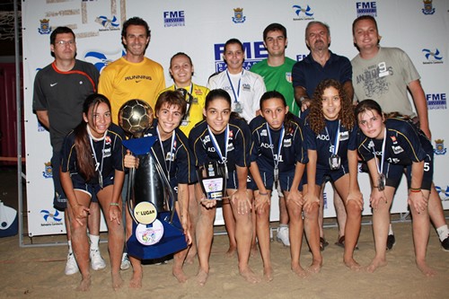 Balcam 2 vence o Beach Soccer Feminino 2010