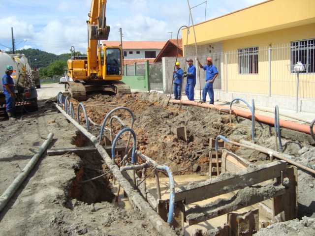 Mudança do tratamento de esgoto avança esta semana em Balneário Camboriú