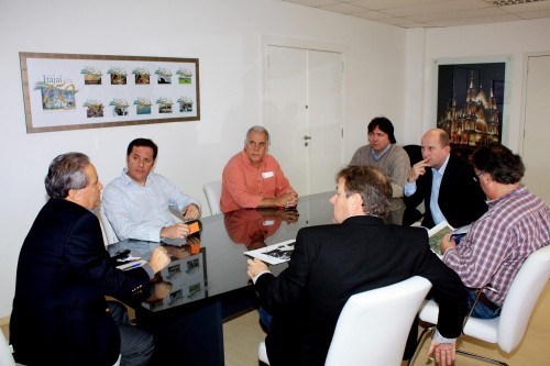 Prefeitos de Balneário e Itajaí fazem reunião com secretário de Infra Estrutura