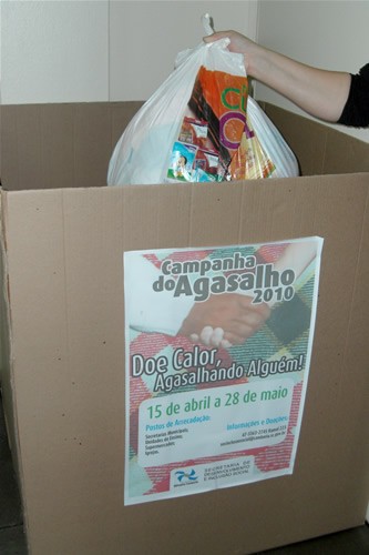 Secretaria de Turismo recebe doações da Campanha do Agasalho