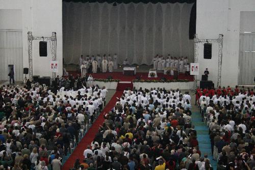 Cerca de três mil pessoas participam da Celebração de Corpus Christi em Itajaí