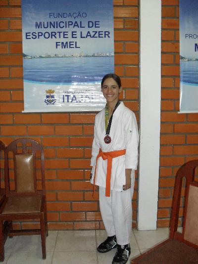 Atleta de Itajaí é vice-campeão mundial de Karatê interestilos