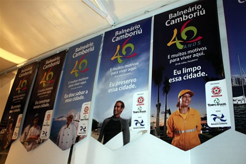 Campanha promocional Balneário Camboriú 46 anos já está nas ruas