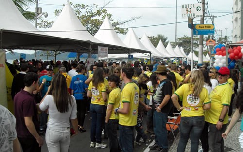 Participantes do encontro de amigos opinam sobre o evento