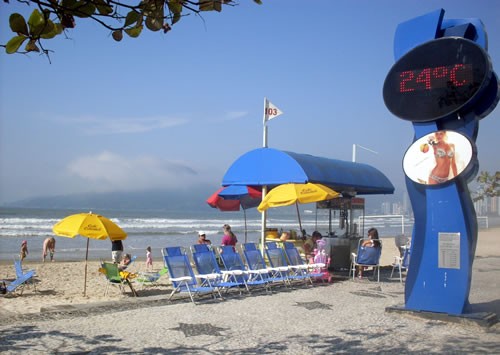 Inverno ameno favorece o turismo em Balneário Camboriú
