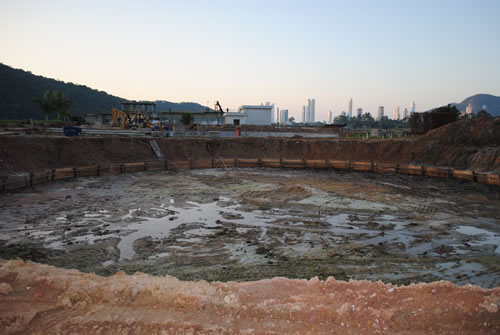 EMASA realiza inspeção em obra da estação de esgoto