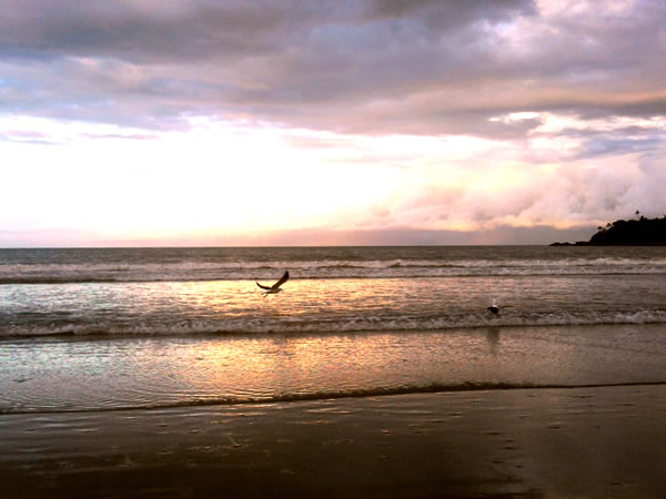 Fim de tarde desta sexta-feira em Balneário Camboriú