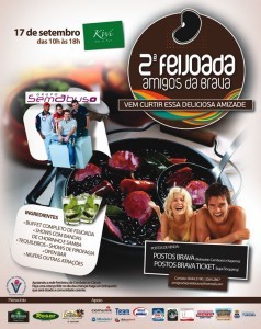 Amigos da Brava Feijoada Jornal 1 4 127x160mm Clic Camboriu