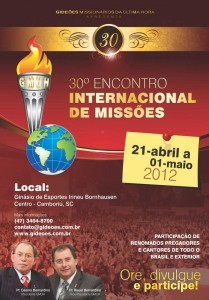 Gideoes 2012 Cartaz