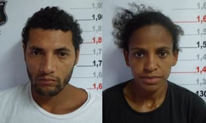 Dupla de traficante é presa em Balneário Camboriú 1 Leandro Lima da Rosa e Aparecida Lima da Rosa - Divulgação / Polícia Civil