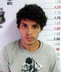Jovem é preso por roubar iPhone 1 Washington José Valente de Souza. Divulgação / Polícia Civil