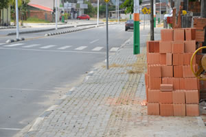 passeio obstruido