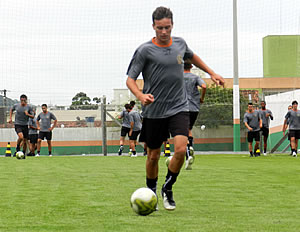 Camboriú recebe o Operário-PR para jogo-treino no sábado, 05 1 Equipe treinou nessa quarta no Robertão, local do jogo-treino de sábado. Foto: Divulgação / Camboriú FC