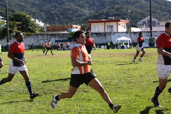 Professor de BC é convocado para treinar na Seleção Brasileira de Rugby 1 Joaquin Guerra na Copa do Brasil, em julho de 2013. Foto: Amanda Weber