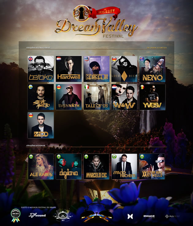Dream Valley Festival confirma Hardwell, Steve Angello, Sven Vath e mais