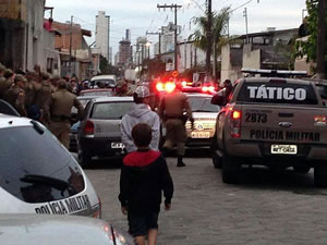 Assaltantes são presos no bairro dos Municípios 1 Foto: Samyra Rodriguez