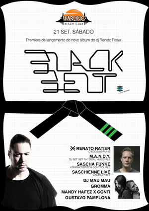 Black Belt, novo álbum do DJ Renato Ratier, será lançado no Warung dia 21 1 Divulgação / IMAGECARE