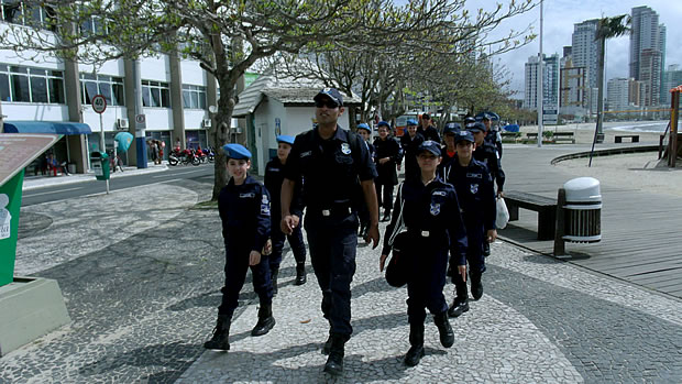 AGTs e GMs Mirins encantam turistas em Balneário Camboriú 1 Foto: Santiago Martin Navia