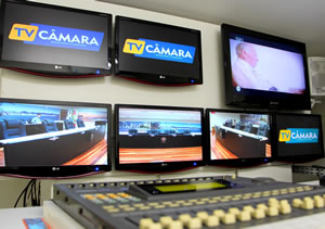 TV Câmara. Foto: Ariel Silva