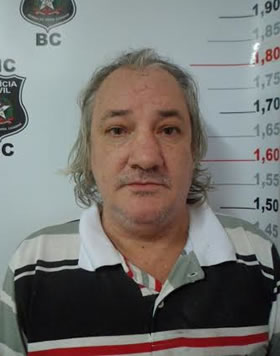 DIC de BC prende homem condenado a 20 anos por estupro 1 Jony Rodiney Rech. Foto: DIC BC / Divulgação