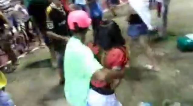 Vídeos inéditos mostram o início da “guerra civil” no carnaval de BC