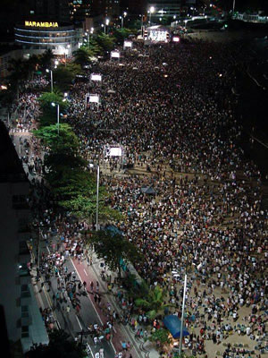 Confusão ocorreu logo após o show do Luan Santana promovido pela prefeitura. Foto: 12 BPM