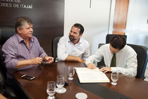 Suplente assume vaga na Câmara de Vereadores de Itajaí 1 Crédito: Davi Spuldaro/CVI