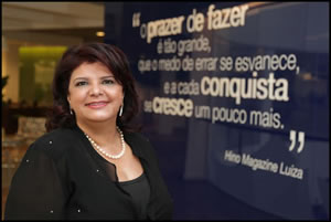 A Presidente da rede varejista Magazine Luiza, a empresária Luiza Trajano (Foto Divulgação)