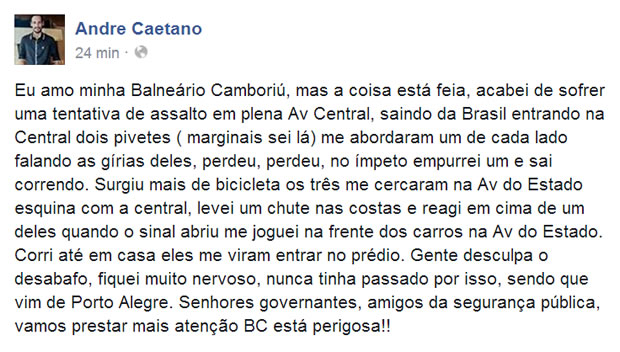 Facebook / Reprodução