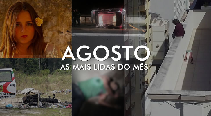 AS MAIS LIDAS DE AGOSTO