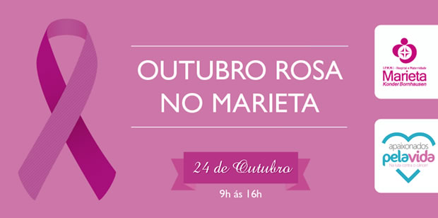 Hospital Marieta promove evento alusivo ao Outubro Rosa