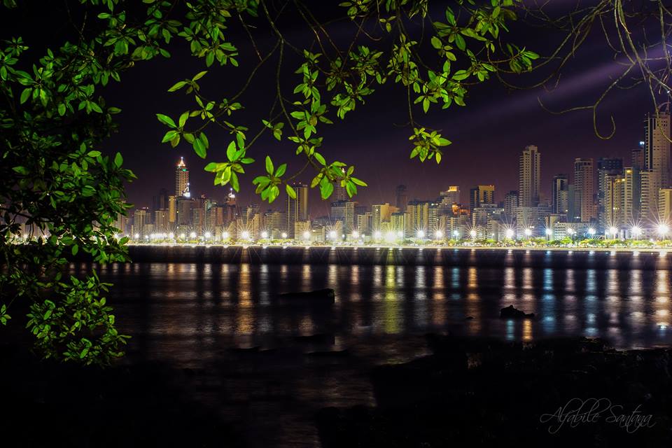 A noite em Balneário Camboriú