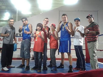 Cinco Campeões de BC na Copa de Boxe de Florianópolis