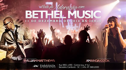 Bethel Music, dos EUA, em Balneário Camboriú