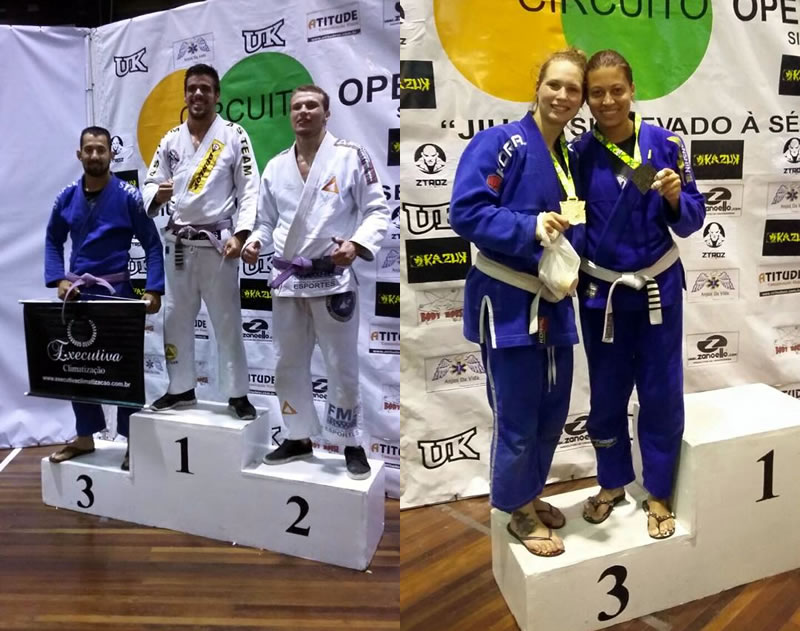 Equipe de Itajaí conquista 13 medalhas em Campeonato Mercosul de Jiu Jitsu