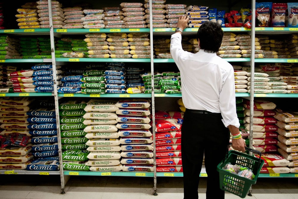 Ano começa com leve alta no custo dos alimentos, em Itajaí