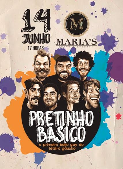 “O primeiro beijo gay do teatro gaúcho”, domingo (14), em Camboriú