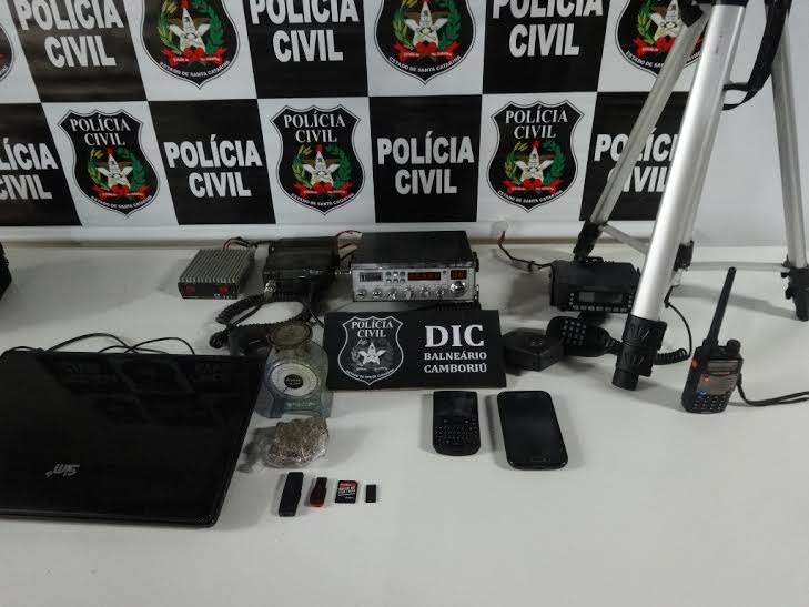 Criminoso é preso na Câmara de Vereadores de Balneário Camboriú