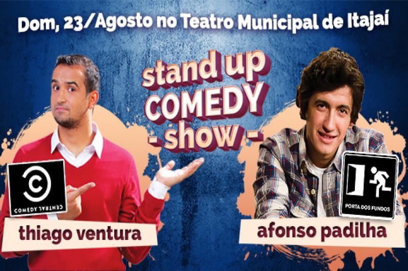 Teatro de Itajaí recebe Guri de Uruguaiana e show de Stand Up Comedy nesta semana