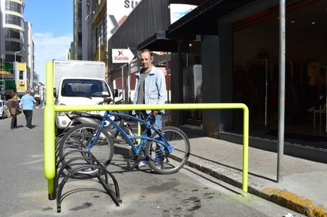 Novos bicicletários vão substituir vagas de estacionamento de automóveis