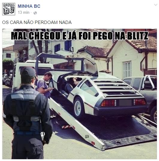 delorean na blitz