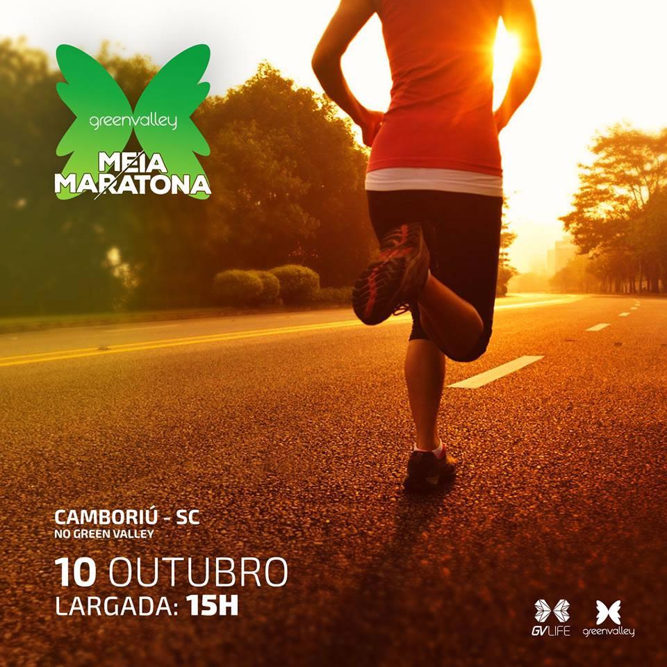 Camboriú recebe meia maratona Green Valley no dia 10 de outubro