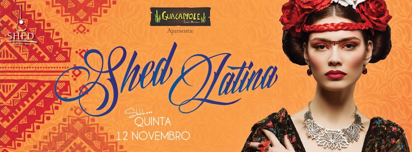 Festa temática mexicana é destaque nesta quinta-feira na Shed