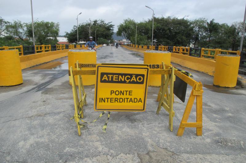 Obras na ponte Tancredo Neves devem começar em até trinta dias em Itajaí