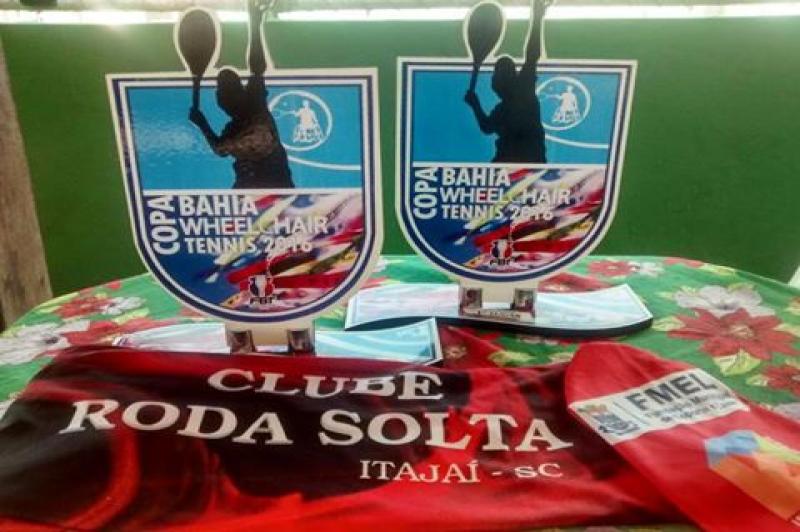 Paratenista de Itajaí conquista título da Copa Bahia Wheelchair 2016 1 (Divulgação)