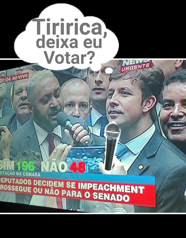 'Tiririca, deixa eu votar?'