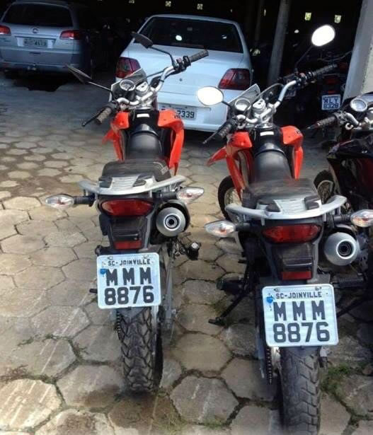 Mais uma moto “gêmea” é apreendida em Bombinhas