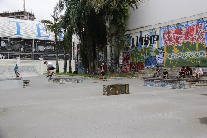 Prefeitura lança edital para reforma da pista de skate da Barra Sul 1 ( Jessica Teles / Divulgação)