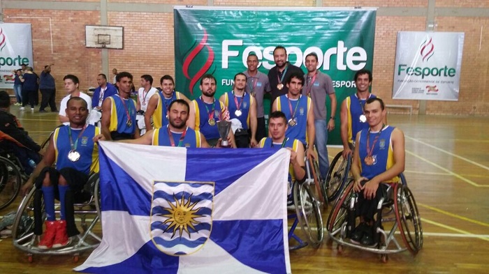 BC participa dos Parajasc em São Miguel do Oeste 1 (Sandro K. da Silva / Arquivo FMEBC)