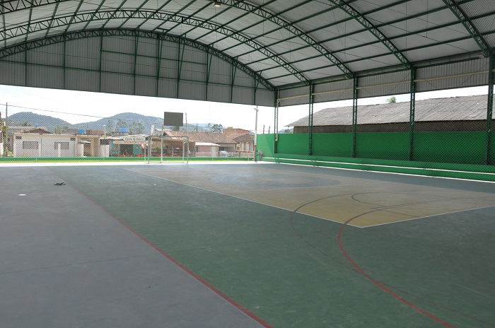Complexo Esportivo do Santa Regina começa a ser reformado 1 (Divulgação)
